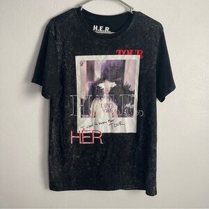 H.E.R. I Used to Know Her Tour Shirt Men's M Very Rare Version.women’s large